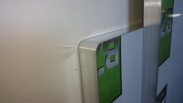 Alu Vollmaterial, überfräst
